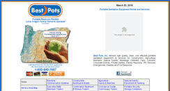 Desktop Screenshot of bestpots.com